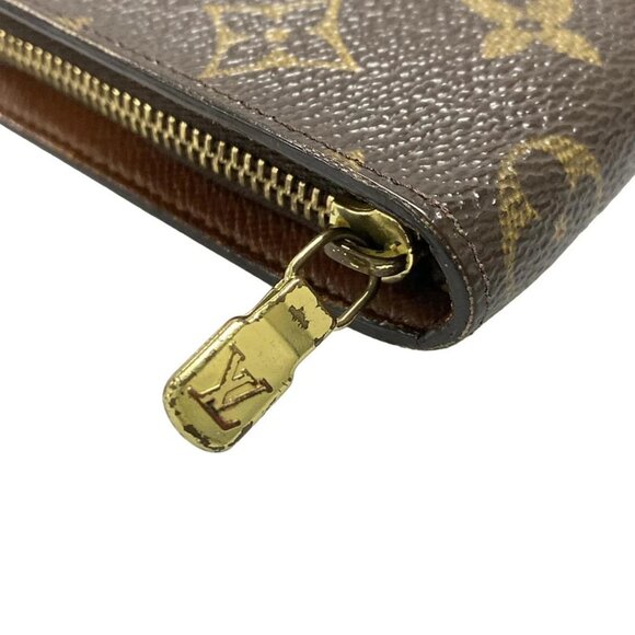 Auth LOUIS VUITTON Porte Monnaie Zip M61727 Monogram - TH0053 Long Wallet - Picture 11 of 14